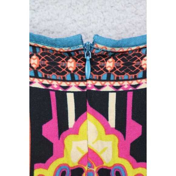 Flying Tomato 3/4 Belled Sleeves Tunic/Mini Dress-Small-Silky-Boho-Cottagecore - Picture 12 of 12